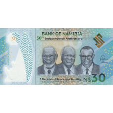 PN18 Namibia - 30 Dollars Year 2020 (Comm)